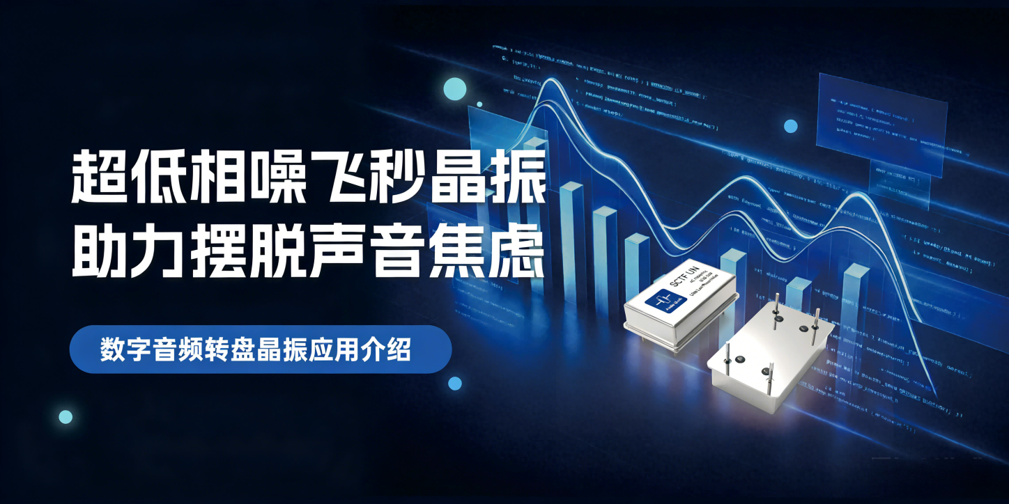 擺脫聲音焦慮！SCTF 星通時頻飛秒晶振升級數字音頻轉盤音質
