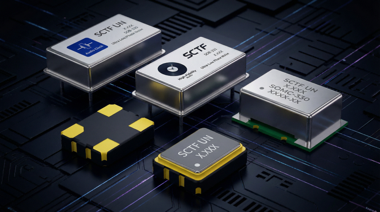 從便攜到旗艦：SCTF星通時頻三級晶振方案，精準匹配你的HiFi設備